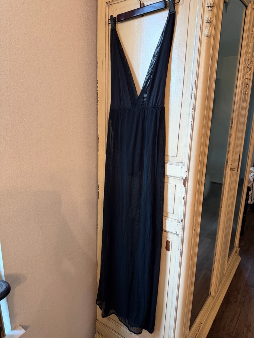 BLUEBELLA Long Chemise Black